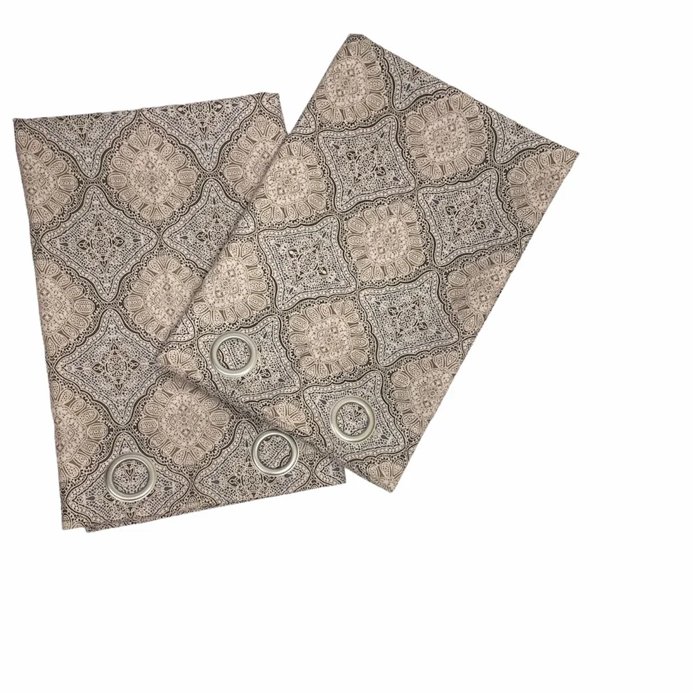 Curtain Set of 2 Panels Grommet Top